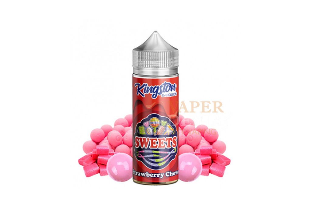 Strawberry Chews de la gama Sweets de Kingston E-liquids