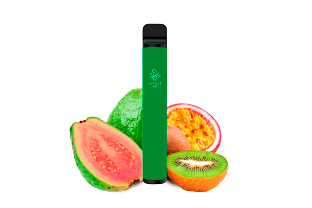Kiwi Passion Fruit Guava 600 puff By Elf Bar