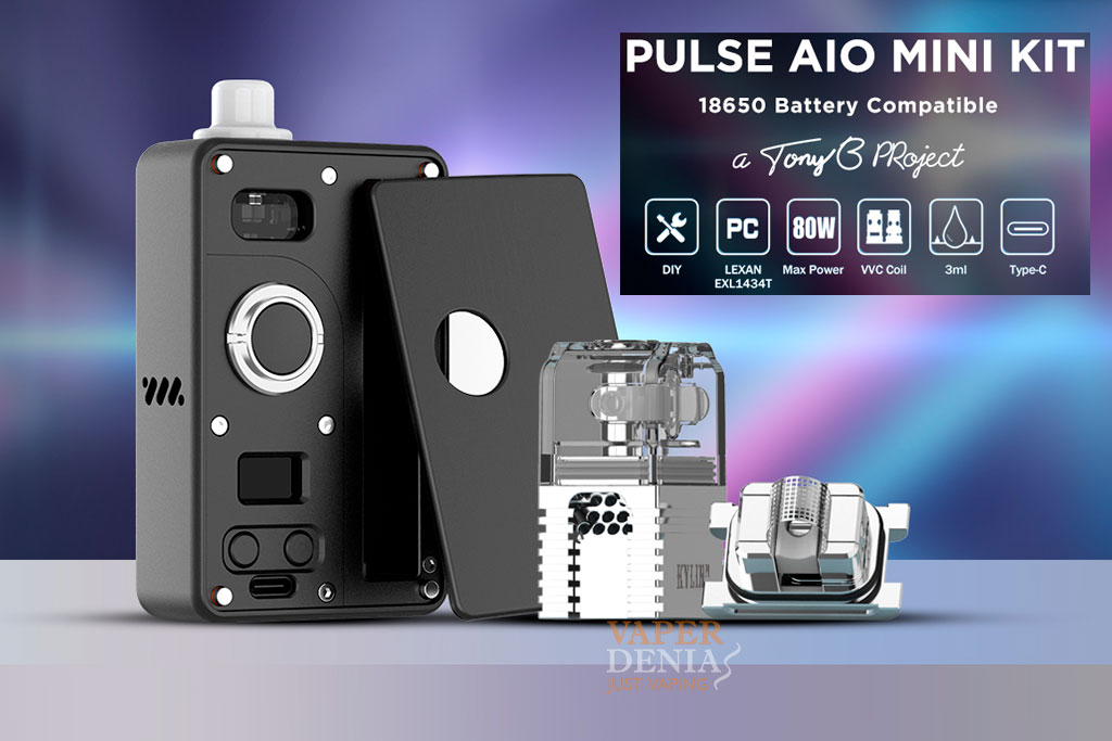 El Kit Pulse AIO Mini (Kit Avec RBA) - Vandy Vape en colaboración con Tony B.