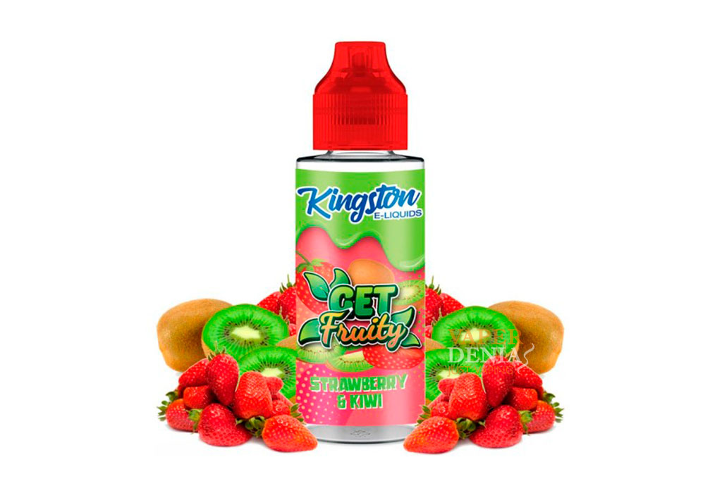 Strawberry Kiwi de la gama Get Fruity de Kingston E-liquids