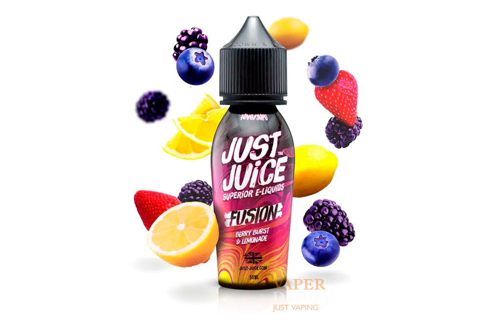 Fusion Berry Burst Lemonade 50ml - Just Juice