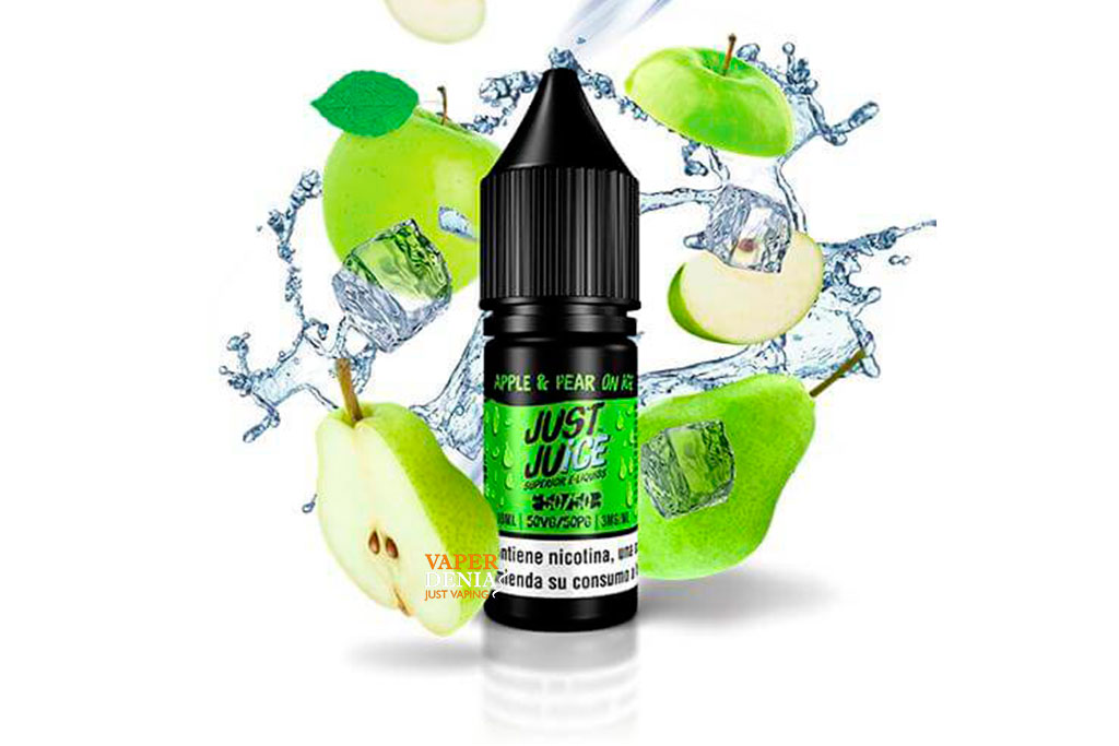 Apple & Pear On Ice 50/50 10ml - Just Juice