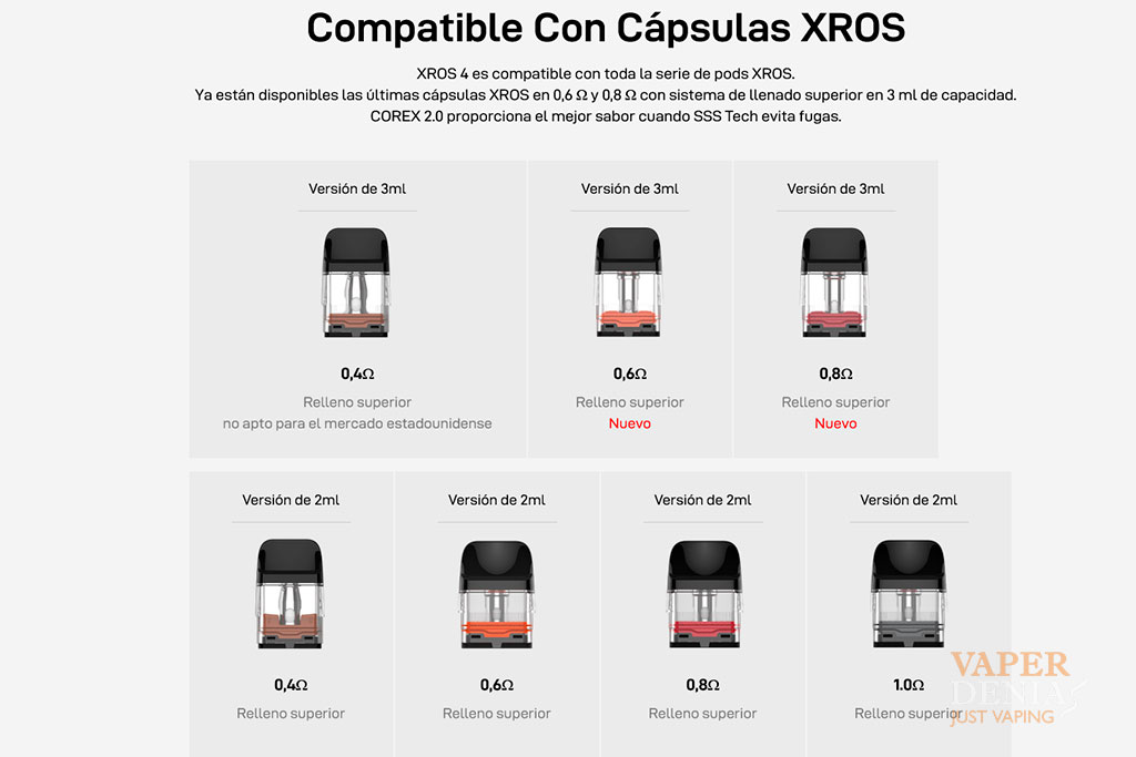 Vaporesso Xros 4: El pod system perfecto para MTL y RDL - Imagen 10