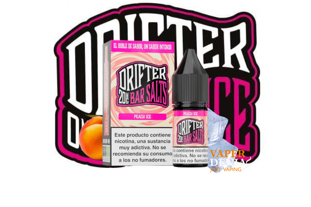 Pieach Ice 10ml - Juice Sauz Drifter Bar Salts