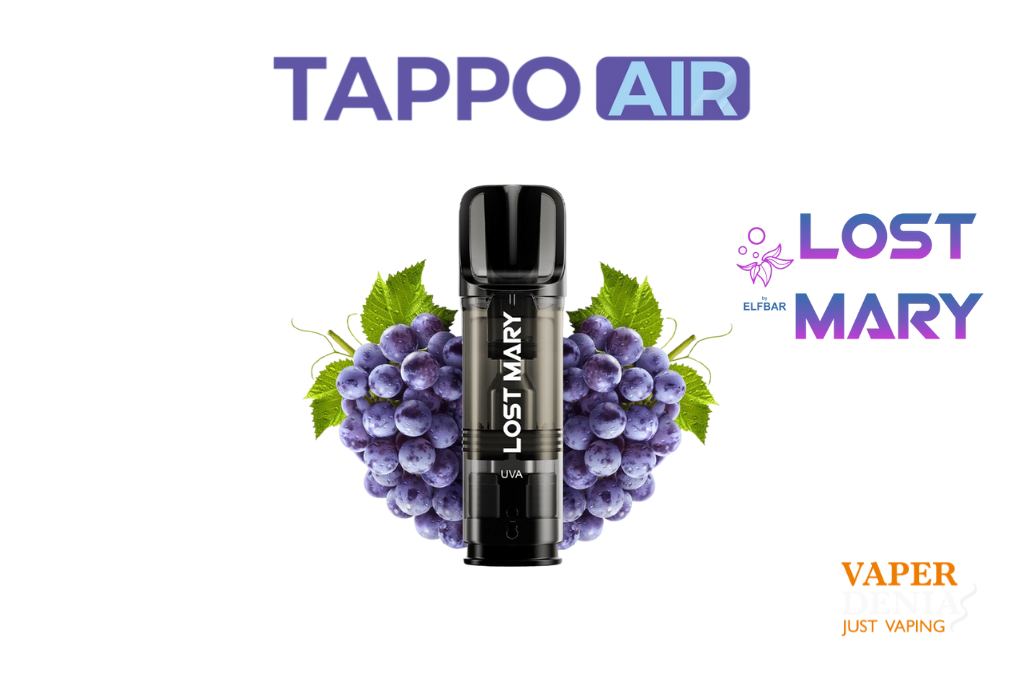 Lost Mary Pod Tappo Air Grape 20mg (Pack 2)
