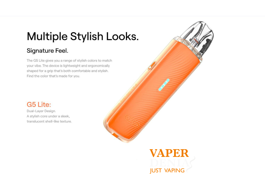 Pod Caliburn G5 Lite 1600mAh – Uwell - Imagen 4