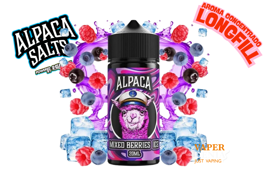 Aroma Mixed Berries Ice 20ml Longfill Alpaca 120ml