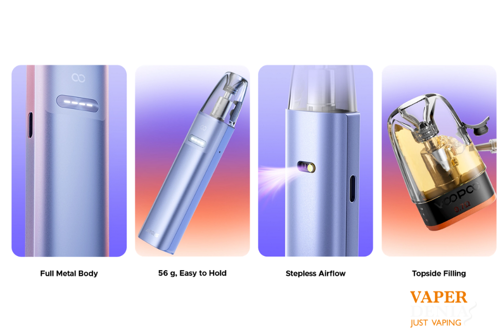 Voopoo Argus G4 Mini 1650mAh | Pod Compacto de 30W Compatible con Pods Argus - Imagen 4