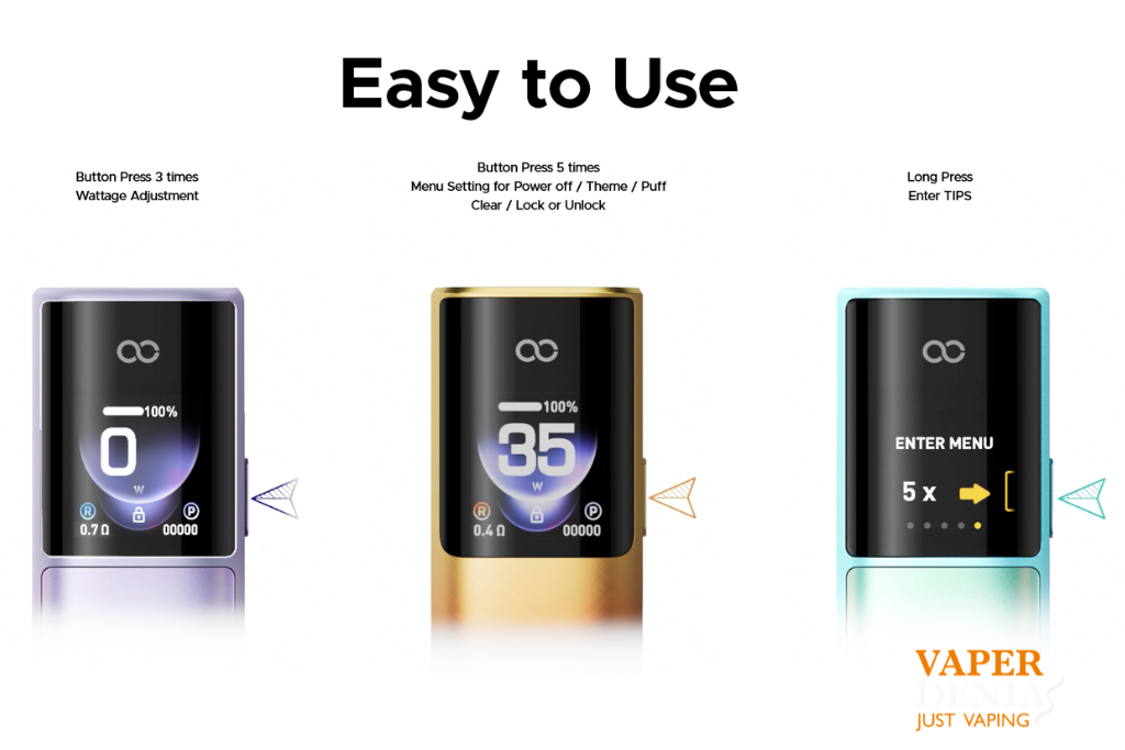 Voopoo Argus G4 1650mAh | Pod Kit 35W con Pantalla TFT y Gran Autonomía - Imagen 10