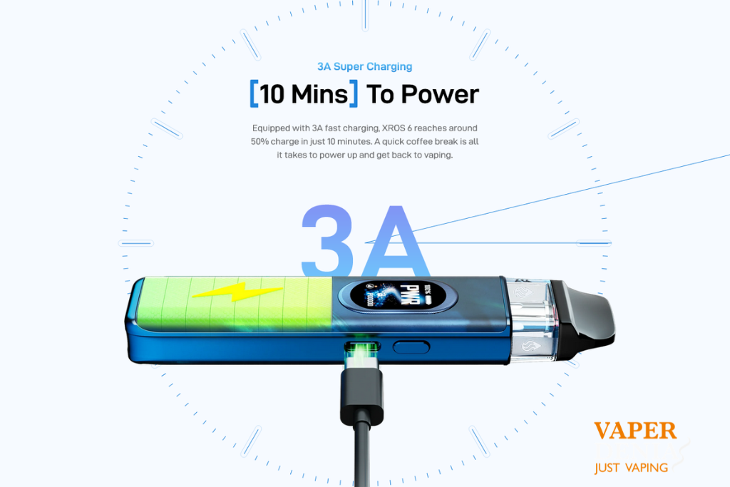 Vaporesso Xros 6 1800mAh | Pod Kit con Pantalla TFT y Tecnología Corex 3.0 - Imagen 8