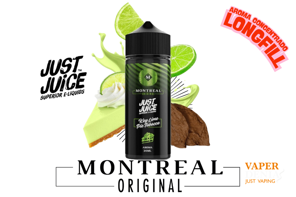 Montreal x Just Juice Key Lime Pie Tobacco