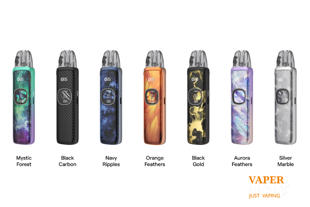 Uwell Caliburn G5 Pod Kit 1600mAh 35W | Pod con Pantalla y Airflow Ajustable - Imagen 2