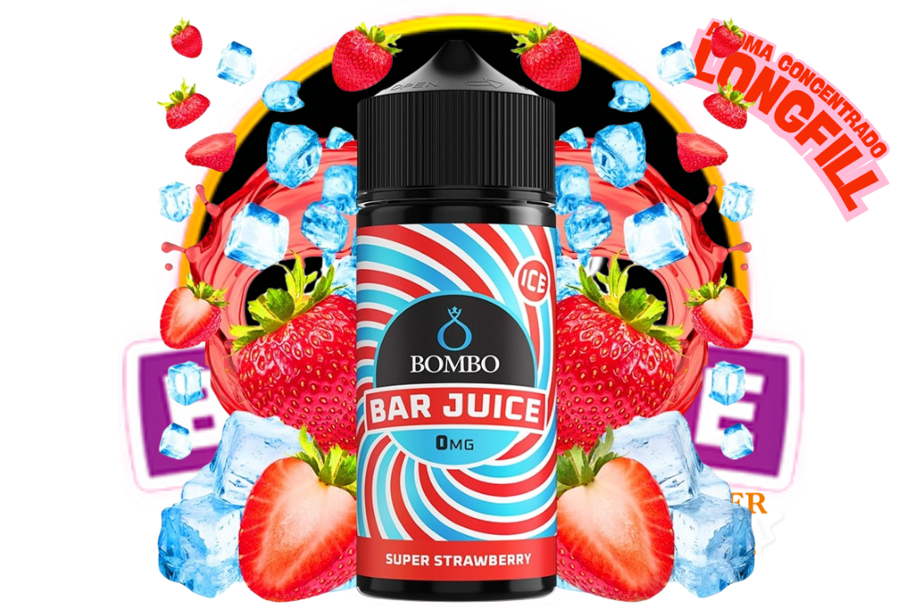 Aroma Super Strawberry Ice 24ml/120 (Longfill) - Bombo Bar Juice