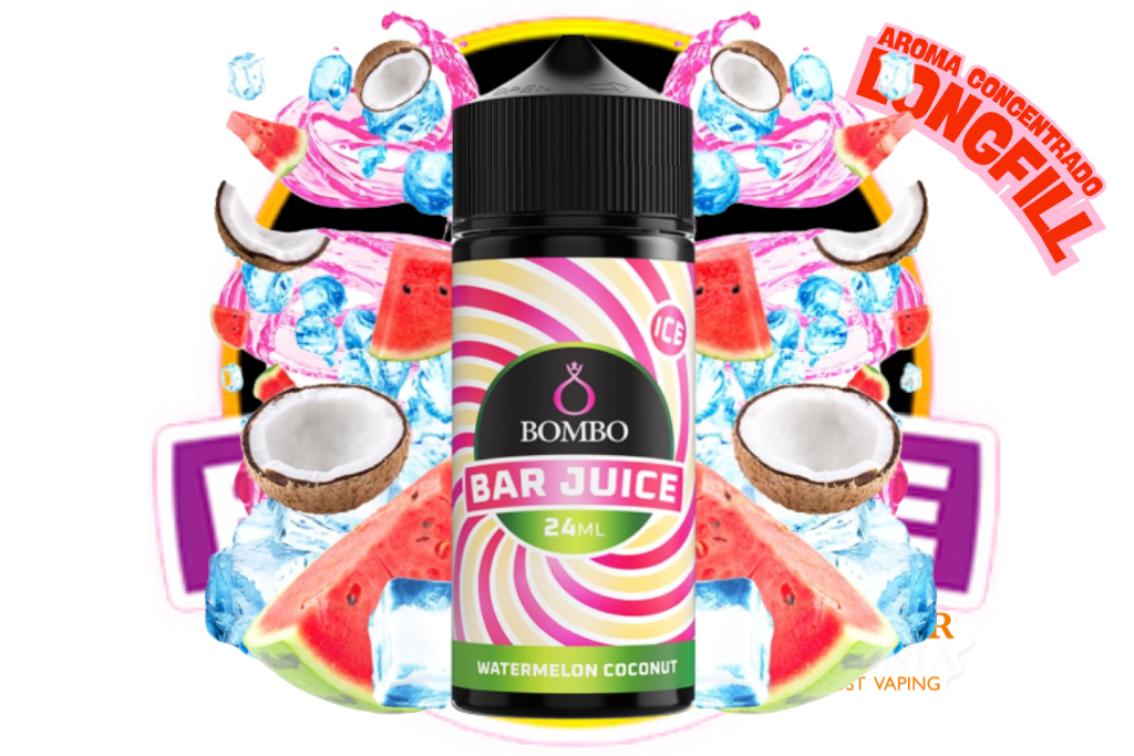 Aroma Watermelon Coconut Ice 24ml/120 (Longfill) - Bombo Bar Juice