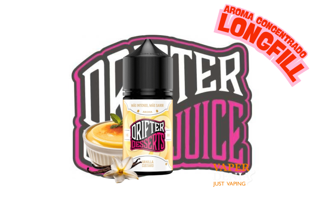 Drifter Desserts Vanilla Custard Longfill 6ml