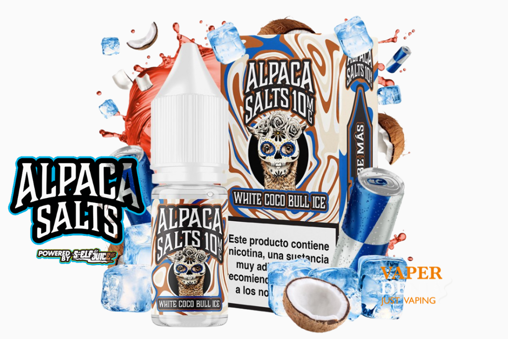White Coco Bull Ice Alpaca Salts